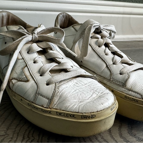 Golden Goose Deluxe Brand Hi Star Low-Top Sneakers
Size 38 - Picture 4 of 14